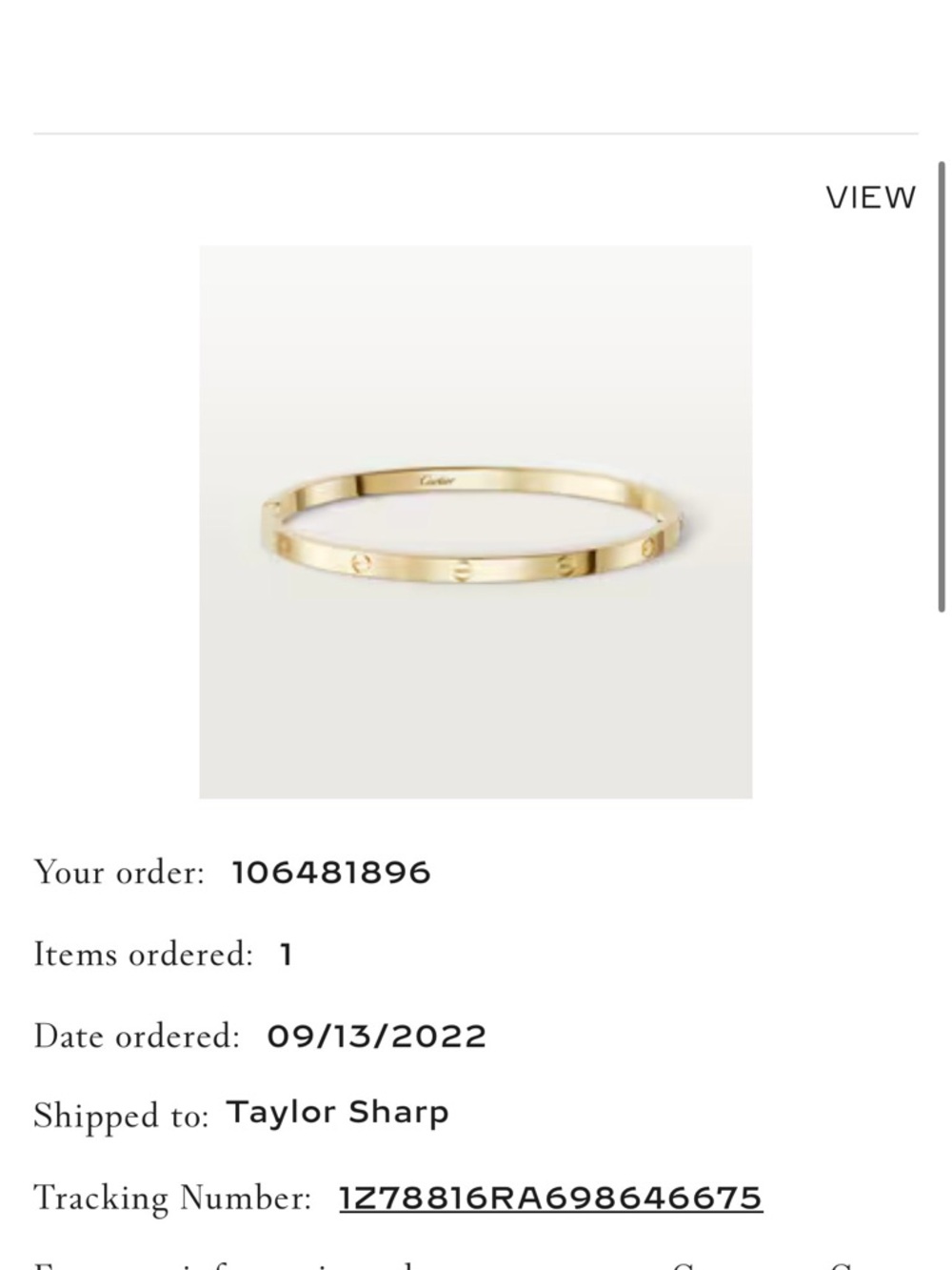 BRAND NEW Cartier Love Small 14k YG
w/ box, authentic card pic. W/video! - Picture 6 of 12